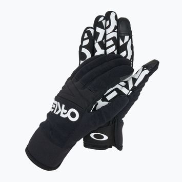 Handschuhe Herren Oakley Factory Pilot Core Glove black/white logo