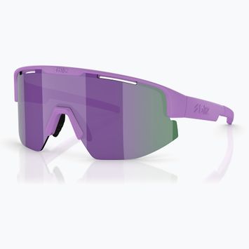 Bliz Matrix Kleine matte lila/graue lila Spiegel Sonnenbrille