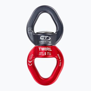 Climbing Karabinerwirbel Technology Twirl grey/ red