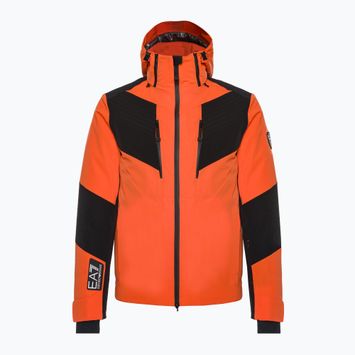 Herren EA7 Emporio Armani Giubbotto Skijacke 6RPG07 fluo orange
