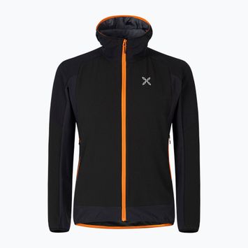 Herren Montura Premium Wind Hoody nero/mandarino Jacke