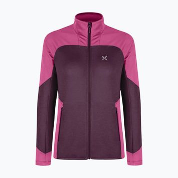 Montura Rise Maglia Damen Sweatshirt vinaccia/baton rouge