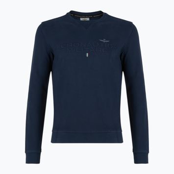 Herrenpullover Aeronautica Militare 251FE1985F539 navy blau gewaschen