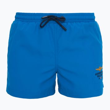 Herren-Badeshorts Aeronautica Militare 251BW223CT2967 mittelblau