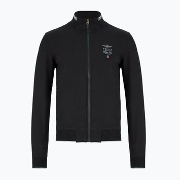 Herren Aeronautica Militare Essential jet schwarz Sweatshirt