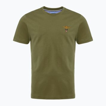 Herren Aeronautica Militare Essential grünes t-shirt