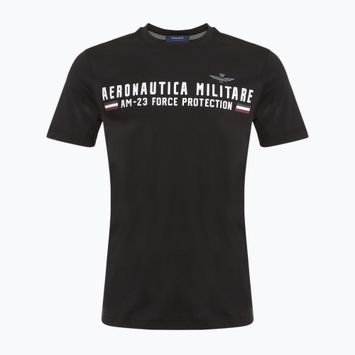 Herren Aeronautica Militare Heritage jet schwarz t-shirt