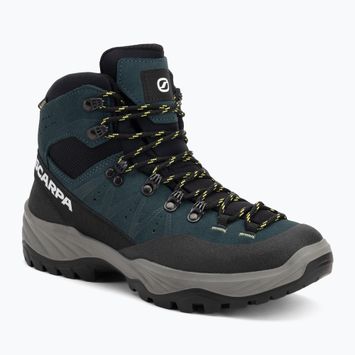 Trekking-Stiefel SCARPA Boreas GTX petrol / lime