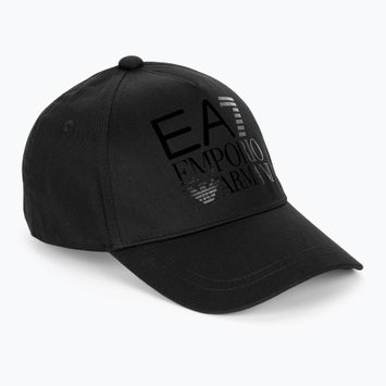 Cap Mütze Damen EA7 Emporio Armani Train Logo Series black