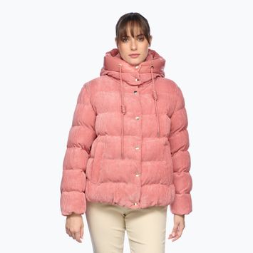 Isolierte Damenjacke Geox Loisia Parka staubig rosa