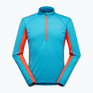 Sweatshirt Herren La Sportiva Swift Longsleeve tropic blue/ cherry tomato
