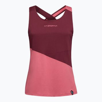 La Sportiva Twist Tank Damen-T-Shirt rosebay / rosenholz