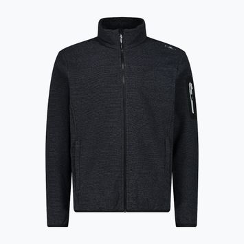 Sweatshrit Hoodie Herren CMP 38H2237 antracite/ nero