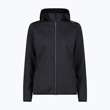 Damen Sweatshirt Hoodie Pullover CMP 34H2876 antracite/ nero