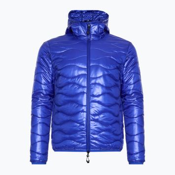Ski Sweatshirt Hoodie Herren EA7 Emporio Armani Ski St. Moritz Light Padded Packable new royal blue