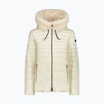 Daunenjacke Damen CMP Fix Hood beige 32K376F