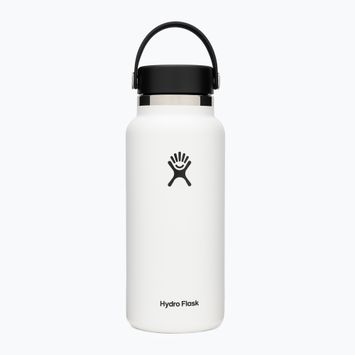 Hydro Flask Wide Flex Cap Thermoflasche 946 ml weiß