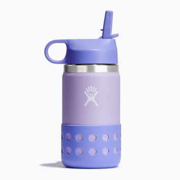 Hydro Flask Wide Mouth Straw Deckel und Boot 355 ml Thermoflasche lila W12BSWBB519