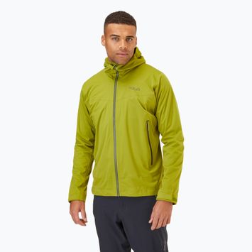 Regenjacke Herren Rab Kinetic 2.0 ascent grey