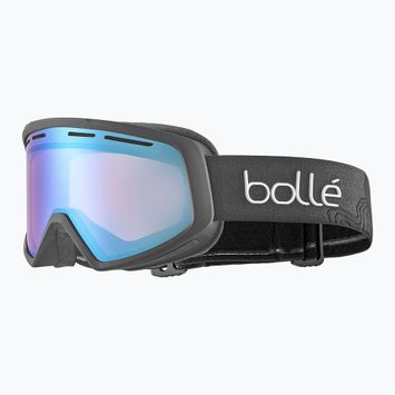 Bollé Cascade schwarz matt/azurblaue photochrome Skibrille