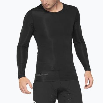 Herren Radfahren Longsleeve 100% R-Core Concept schwarz