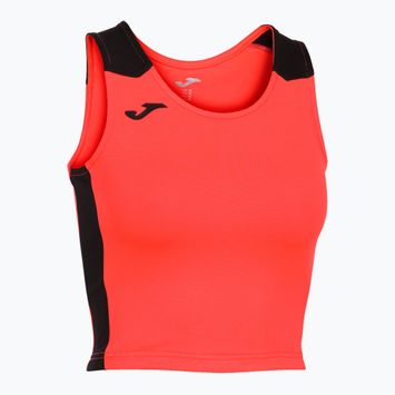 Damen Joma Record II Laufshirt Top Fluor koralle/schwarz