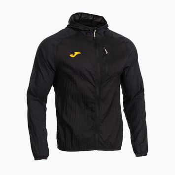 Men's Joma R-Trail Nature Regenmantel Laufjacke schwarz