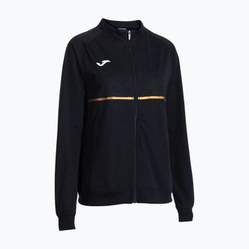 Women's Joma Record III Full Zip Laufsweatshirt schwarz
