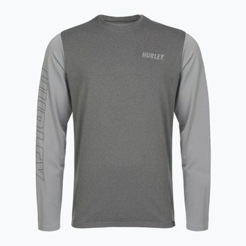 Hurley Herren H2O-Dri Easton ion grau heather Longsleeve