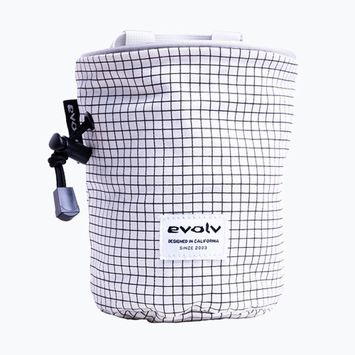 Magnesiumbeutel Evolv Canvas Chalk gridline