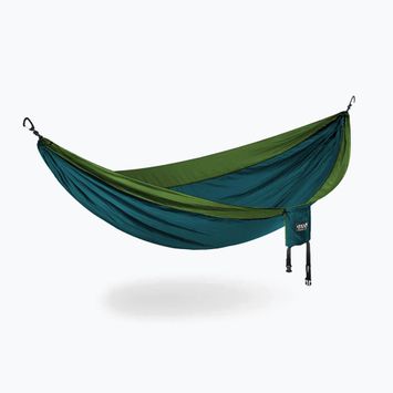 ENO Single Nest Wandern Hängematte navy blau-grün SN016