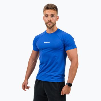Trekking Shirt T-shirt Herren NEBBIA Performance blue