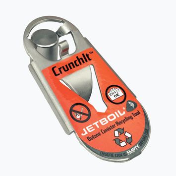 Leeres Patronenlochstechergerät Jetboil Crunchit silver