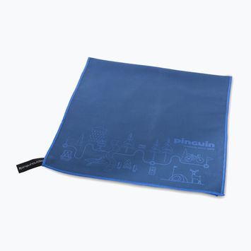 Schnelltrocknendes Handtuch Pinguin Micro Towel Map M blue