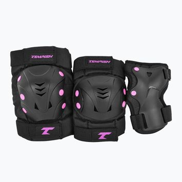 Schützerset Tempish Taky 3tlg. schwarz/rosa 102000070