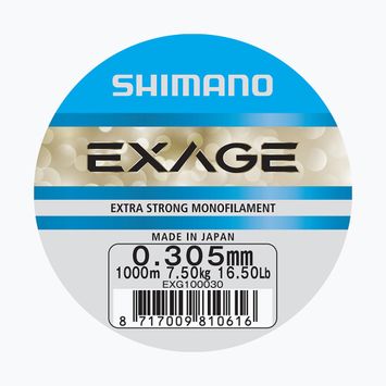 Shimano Exage stahlgraue Angelschnur