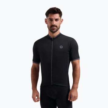 Fahrradtrikot Herren Rogelli Essential black