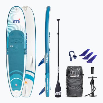 SUP Board Stand up Paddle Board Mistral Sunburst Air 11'0 blue/white