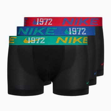 Nike Dri-Fit Essential Herren Boxershorts 3 Paar schwarz/multicolor