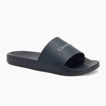 Calvin Klein Herren Flip-Flops HM0HM00455 Pool Slide Rubber navy
