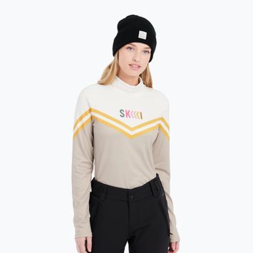 Sweatshirt Hoodie Damen Protest Prtmerci Mid Layer bamboobeige