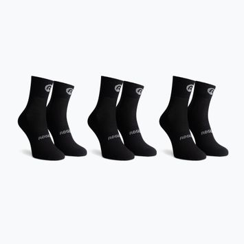 Rogelli Core Socken 3 Paar schwarz