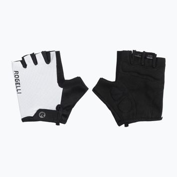 Rogelli Core weiß Herren Radhandschuhe
