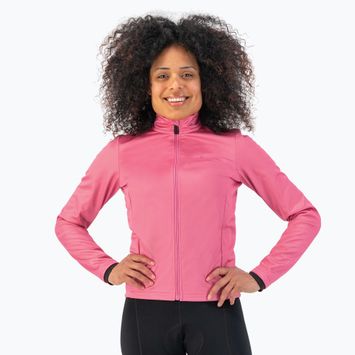 Fahrradjacke Damen Rogelli Core Winter pink