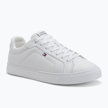 Tommy Hilfiger Herrenschuhe Icon Court Lth Flag Ess weiß