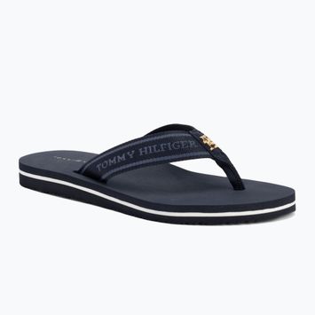Flip-Flops Damen Tommy Hilfiger Webbing Beach Sandal space blue