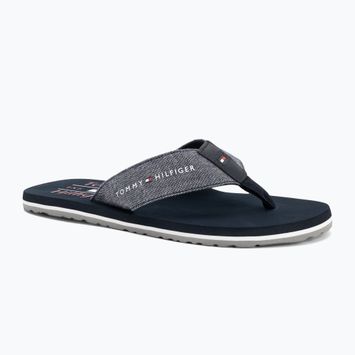 Flip-Flops Herren Tommy Hilfiger Chambray Beach Sandal desert sky