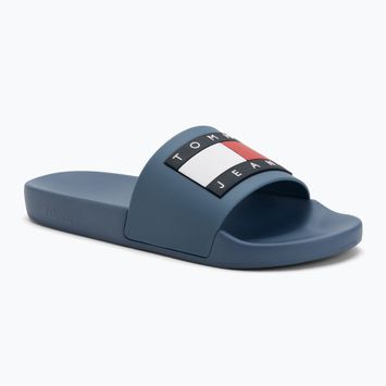 Tommy Jeans Pool Slide Ess DBX blaue Küste Herren-Flip-Flops