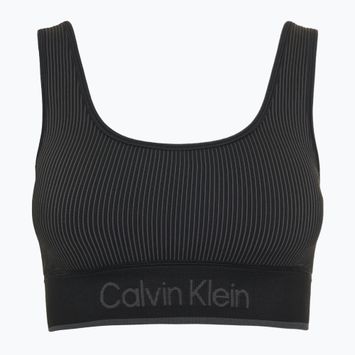 Calvin Klein Trainings-BH 00GWS4K220 Nahtlose mittlere Unterstützung schwarz