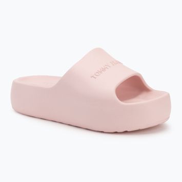 Badeschlappen Schlappen Damen Tommy Jeans Chunky Pool Slide Ess delicate pink